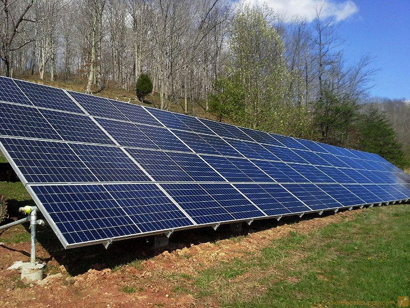 16 KW REC / SOLARDEGE接地安装太阳系