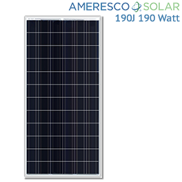 Ameresco 190J 190W Class 1 Division 2 Solar Panel