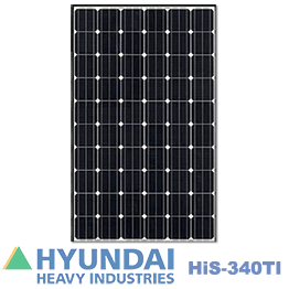 Hyundai HiS-S340TI 340 Watt PERL Solar Panel