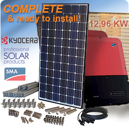 12.96 kW kyocera ku270-6mca批发太阳系
