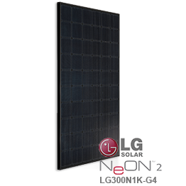 LG NeON 2 LG300N1K-G4 Black Solar Panel