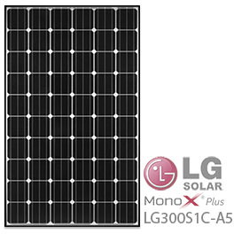 LG Monox Plus LG300S1C-A5太阳能电池板 - 批发价格