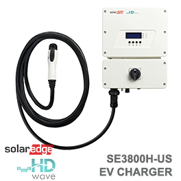 Solaredge.HD Wave SE3800H-US Inverter w/ EV Charger