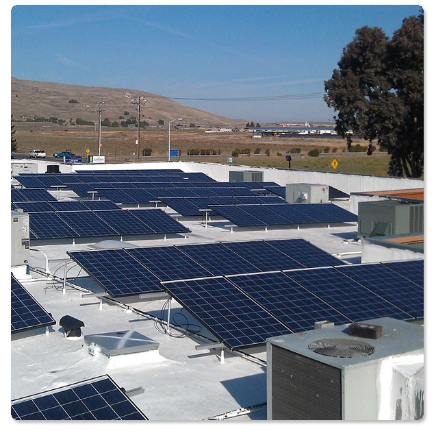 32.2 KW REC Commercial Solar System Project for Sunset Animal Hospital