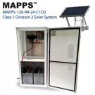 120瓦特24VDC 99Ahr 1类2太阳能电池板系统