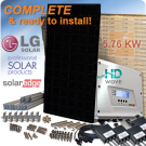 5.76 kw霓虹2黑色lg320n1k-a5 diy太阳系