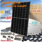 8.45kW REC N-峰值REC325NP太阳能组件系统