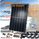 7 KW Q.PEAK DUO G5 320 Home Solar Panel System