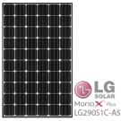LG Mono X Plus LG290S1C-A5太阳能电池板 - 批发
