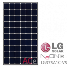 LG NeON R ACe LG375A1C-V5 375W AC太阳能电池板-低价