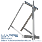 MAPPS SPM2-Multi侧为2个太阳能电池板