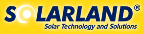 Solarland solar panels logo
