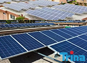 Trina solar panel system