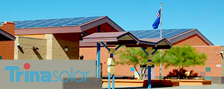 Trina school solar panel system