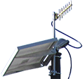 off-grid solar radio system