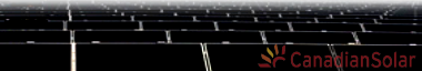 加拿大太阳能all-black PV array