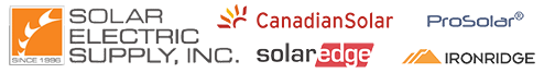 加拿大太阳能地面安装太阳能系统与Solaredge